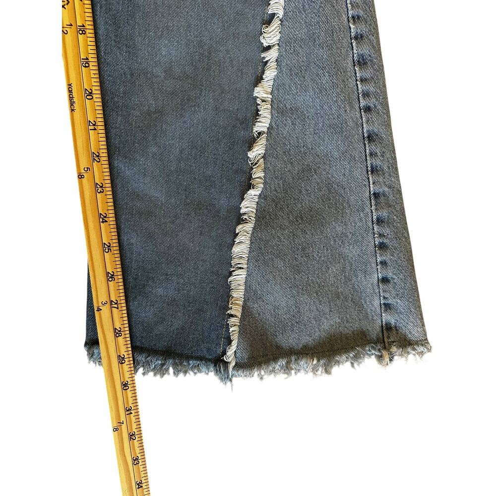 Dr Martens Rare VTG Y2K Flare Jeans W29 L32 Retro Fit Distressed Panel Denim USA - Picture 8 of 12